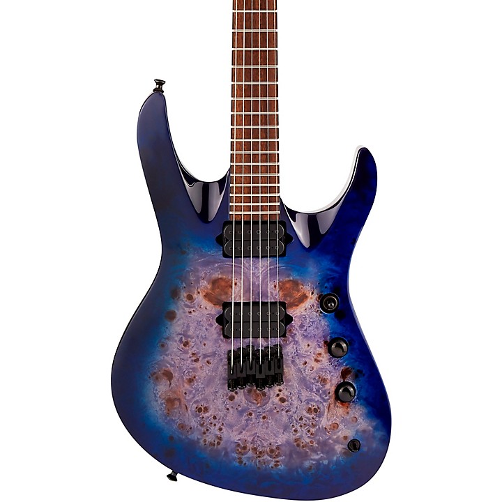 最高の品質の Zero Xhefri Thrash Guitars Seven Blue Burst oil