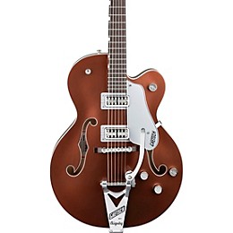 Gretsch Guitars G6118T Players Edition Anniversary Hollowbody Electric Guitar 2-Tone Copper Metallic/Sahara Metallic
