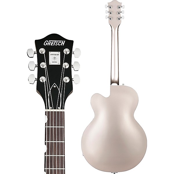 Gretsch Guitars G6118T Players Edition Anniversary Hollowbody Electric Guitar 2-Tone Copper Metallic/Sahara Metallic