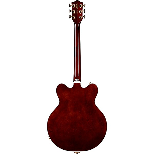 Gretsch Guitars G6122TG Players Edition Country Gentleman Hollowbody Electric Guitar Walnut Stain