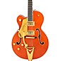 Gretsch Guitars G6120TG-LH Players Edition Nashville Hollow Body Left-Handed Electric Guitar Orange Stain thumbnail
