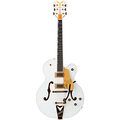 Gretsch Guitars G6136tg Players Edition Falcon Hollowbody Electric Guitar White for sale