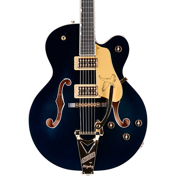 Gretsch Guitars G6136TG Players Edition Falcon Hollowbody Electric Guitar Midnight Sapphire