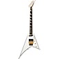 Jackson Concept Series Rhoads RR24 HS Ebony Fingerboard Electric Guitar White with Black Pinstripes