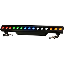American DJ 15 Hex Bar IP A High output 15x12 Watt Hex (RGBAW+UV) wash bar IP65 rated for indoor and outdoor use, Metal Housing