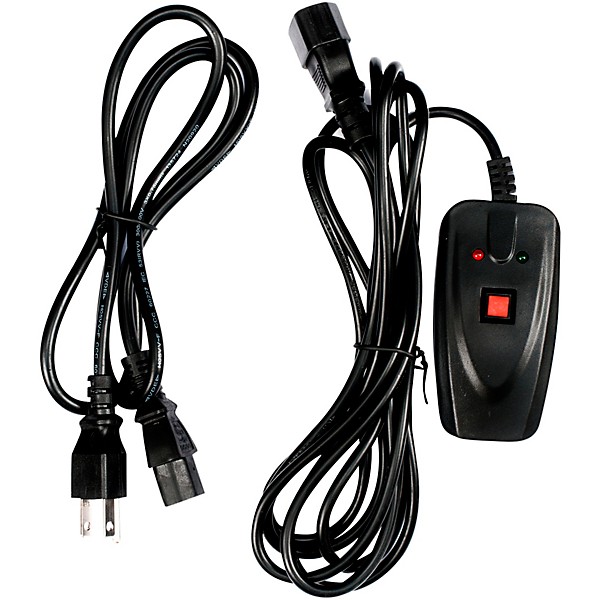 Eliminator Lighting Amber Fog 400 A 400 Watt Fog Machine With Amber LEDs On the Front To Illuminate The Fog.