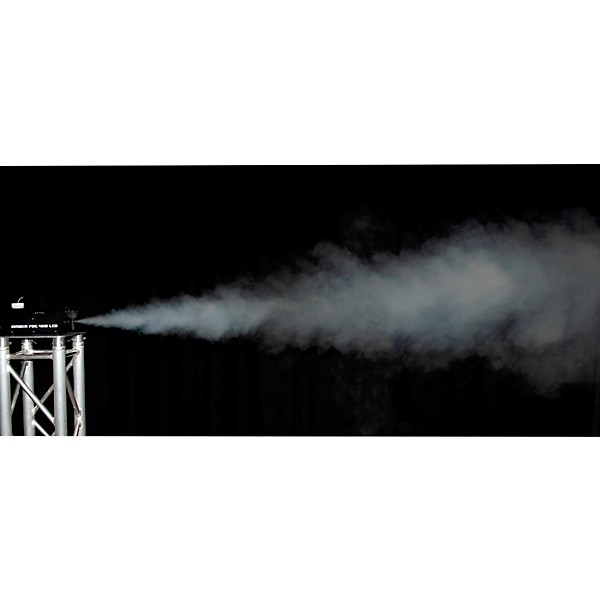 Eliminator Lighting Amber Fog 400 A 400 Watt Fog Machine With Amber LEDs On the Front To Illuminate The Fog.