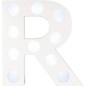 Eliminator Lighting Decor BAR Mini LED color changing Lighted Letters 24 Inch Tall White LED letters, RGBW, wireless remot...