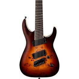 Blemished Jackson Concept Series Soloist SLAT7 HT Ebony Fingerboard Electric Guitar Level 2 Satin Bourbon Burst 197881019624