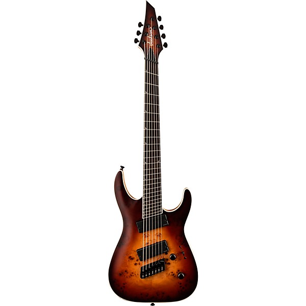 Jackson Concept Series Soloist SLAT7 HT Ebony Fingerboard Electric Guitar Satin Bourbon Burst