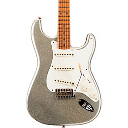 Fender Custom Shop Limited-Edition Platinum Anniversary '50s Stratocaster Journeyman Relic Electric Guitar Aged Silver Sparkle
