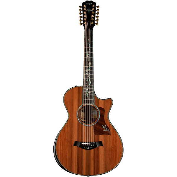 Taylor PS52ce Grand Concert 12-Fret 12-String Acoustic-Electric Guitar Shaded Edge Burst