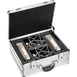 Neumann U 87 Ai Large-Diaphragm Condenser Micropho... Neumann U 87 Ai Large-Diaphragm Condenser Microphone, Stereo Set Nickel