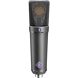 Neumann U 89i Large-diaphragm Condenser Microphone Nickel Neumann U 89i Large-diaphragm Condenser Microphone Matte Black