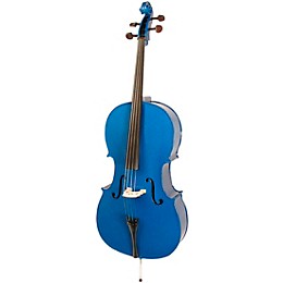 Stentor Harlequin Series Blue Cello 3/4