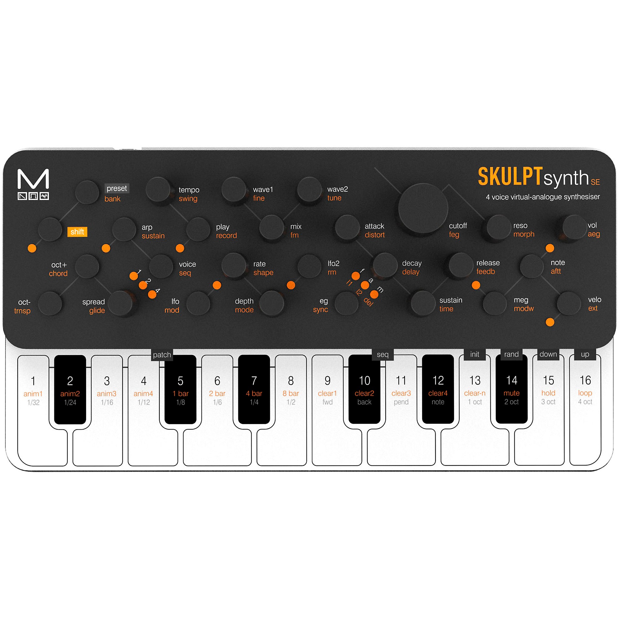 Modal Electronics Limited SKULPT SE 4-Voice Virtual Analog