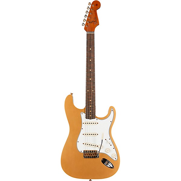 Fender Custom Shop Limited-Edition Double-Bound Stratocaster Journeyman Relic Electric Guitar Aged Aztec Gold