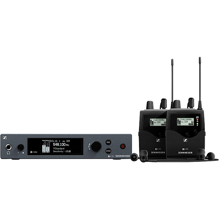 Sennheiser EW-G4 ジャンク Sennheiser EW IEM G4-TWIN Wireless In-Ear Monitoring System Band A