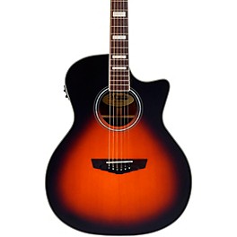 D'Angelico Premier Serie... D'Angelico Premier Series Gramercy CS Cutaway Orchestra Acoustic-Electric Guitar Vintage Sunburst