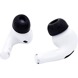 Dekoni Audio Premium Airpods Pro Memory Foam Isolation Earphone Tips black - Sample 3 Pack (SM, MED, LRG)