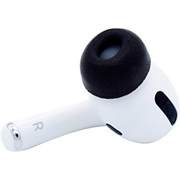 Dekoni Audio Premium Airpods Pro Memory Foam Isolation Earphone Tips black - Sample 3 Pack (SM, MED, LRG)
