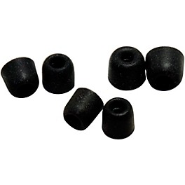 Dekoni Audio Premium Memory Foam Isolation Earphone Tips black - 4.9mm, 3 pack SM, MED, LRG Sample Pack