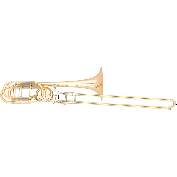 Eastman ETB428 Intermediate Series F-Attachment Trombone Lacquer Gold Brass Bell