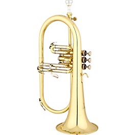 Eastman EFG412 Series Bb Flugelhorn Silver Yellow Brass Bell Eastman EFG412 Series Bb Flugelhorn Lacquer Yellow Brass Bell