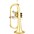 Eastman EFG412 Series Bb Flugelhorn Silver Yellow Brass Bell Eastman EFG412 Series Bb Flugelhorn Lacquer Yellow Brass Bell