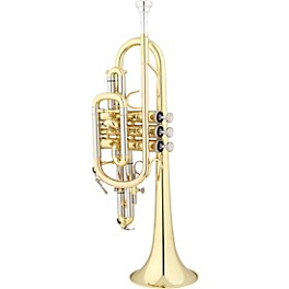 Eastman ECN421 Series Bb Cornet Lacquer Yellow Brass Bell Eastman ECN421 Series Bb Cornet Lacquer Yellow Brass Bell