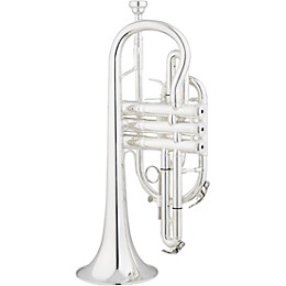 Eastman ECN422 Series Bb Cornet Silver Yellow Brass Bell