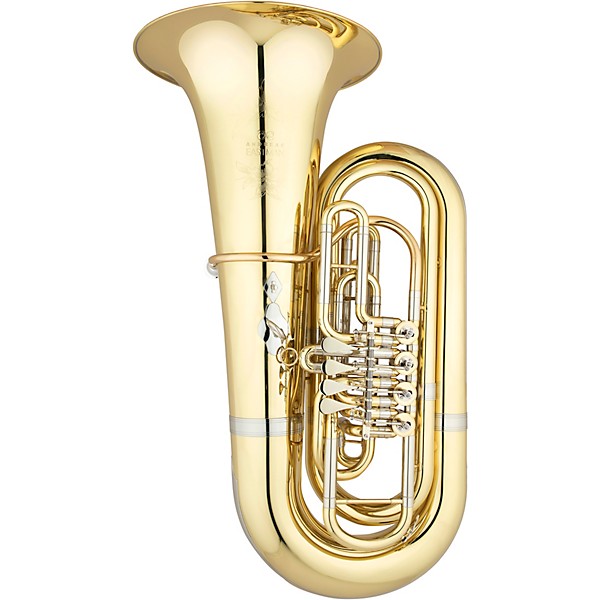 Eastman EBB562 Professional Series 4-Valve 4/4 BBb Tuba Lacquer Yellow Brass Bell