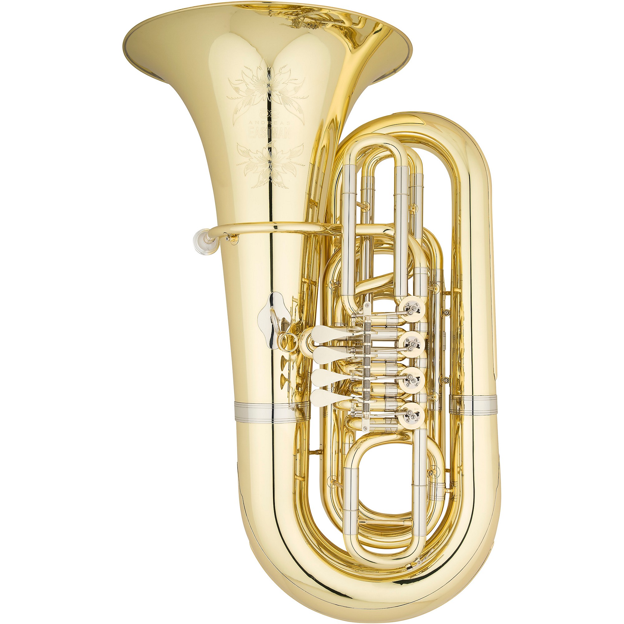イーストマン EBB623 B♭管 チューバ Eastman EBB623 Professional Series 4-Valve 5/4 BBb Tuba Lacquer