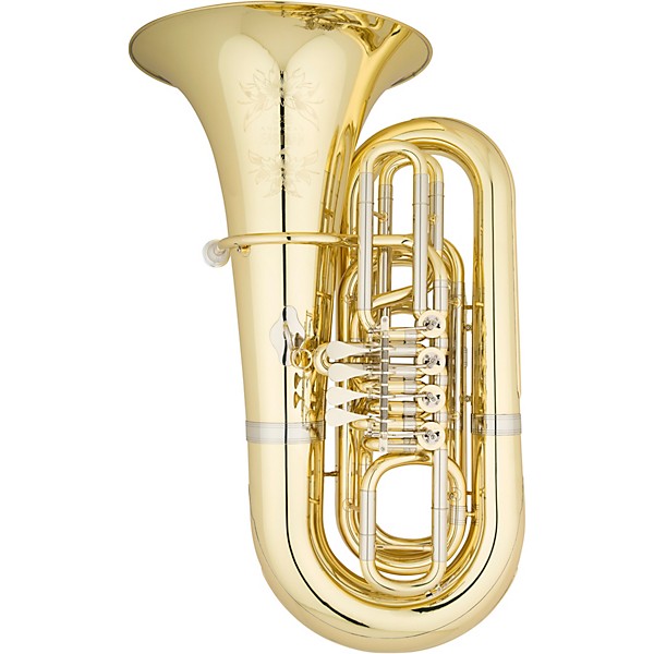 Eastman EBB623 Professional Series 4-Valve 5/4 BBb Tuba Lacquer Yellow Brass Bell