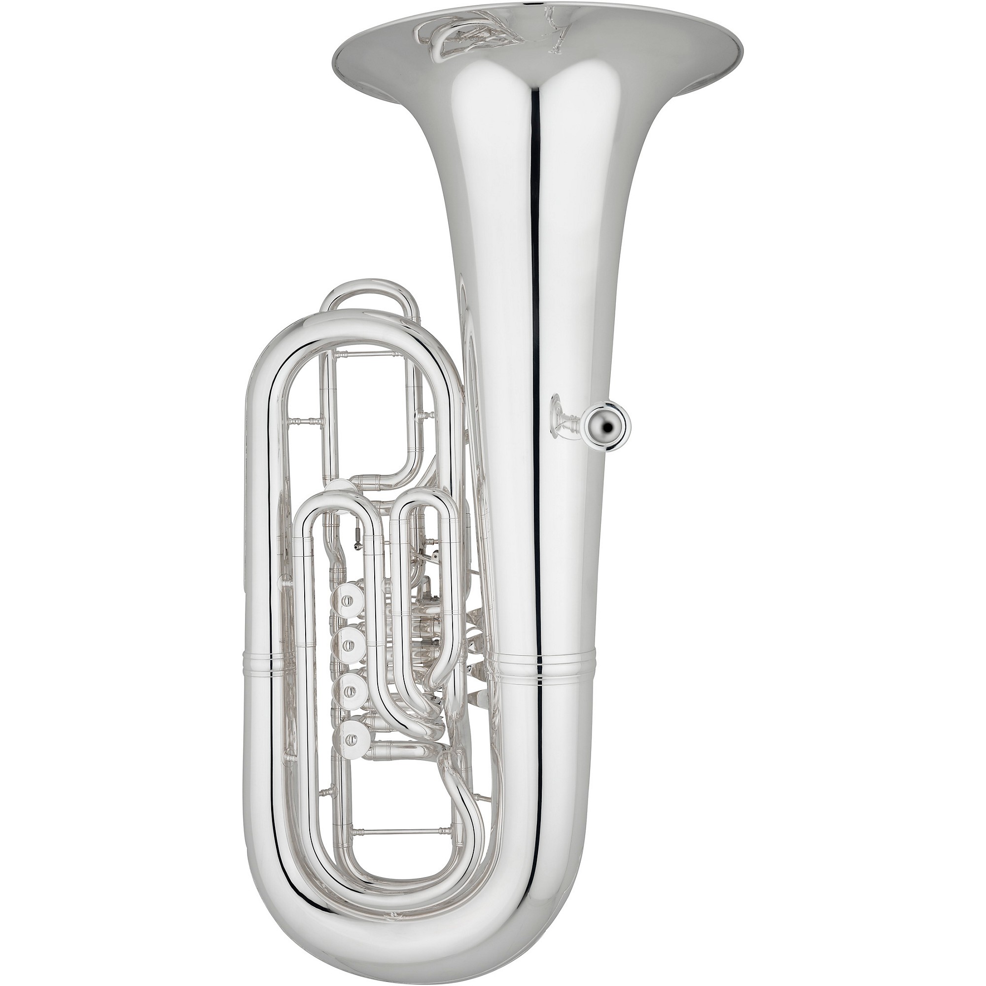 Eastman EBF864 Professional Series 5-Valve 4/4 F Tuba Silver