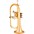 Eastman EFG512G Series Bb Flugelhorn Silver Gold Brass Bell Eastman EFG512G Series Bb Flugelhorn Lacquer Gold Brass Bell