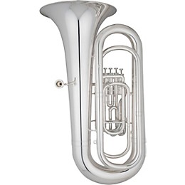 Eastman EBB431 Advanced Series 4-Valve 4/4 BBb Tuba Silver Yellow Brass Bell