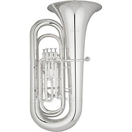 Eastman EBB431 Advanced Series 4-Valve 4/4 BBb Tuba Silver Yellow Brass Bell