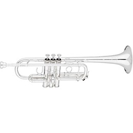 Eastman ETR834S Professional Series C Trumpet Silver Yellow Brass Bell