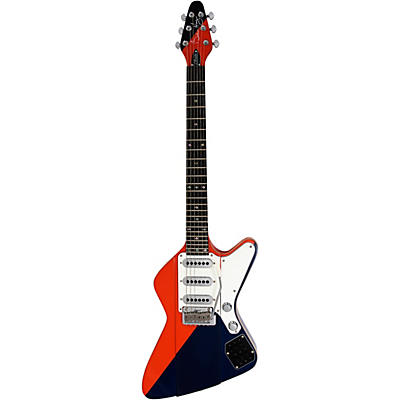 Brian May Guitars Bmg Arielle Electric Guitar 2-Tone Burnt Orange And Trans Blue for sale