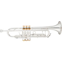 Eastman ETR520GS Advanced Series Bb Trumpet Silver Gold Brass Bell