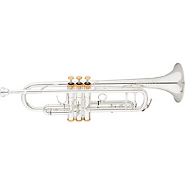 Eastman ETR520GS Advanced Series Bb Trumpet Silver Gold Brass Bell