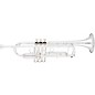 Eastman ETR824RS Professional Series Bb Trumpet with Reverse Leadpipe Silver Yellow Brass Bell thumbnail
