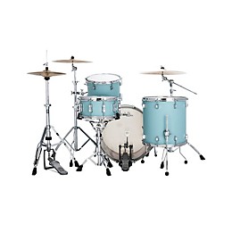 Ludwig NeuSonic 3-Piece Fab Shell Pack With 22" Bass Drum Skyline Blue