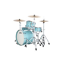 Ludwig NeuSonic 3-Piece Fab Shell Pack With 22" Bass Drum Skyline Blue