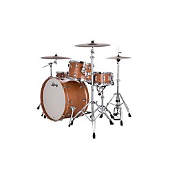 Open Box Ludwig Neusonic 3-Piece FAB Shell Pack With 22" Bass Drum Level 1 Satinwood