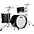 Ludwig NeuSonic 3-Piece Fab Shell Pack With 22" Bass... Ludwig NeuSonic 3-Piece Fab Shell Pack With 22" Bass Drum Ebony Pearl