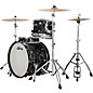 Ludwig NeuSonic 3-Piece Fab Shell Pack With 22" Bass Drum Ebony Pearl