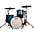 Ludwig NeuSonic 3-Piece Fab Shell Pack With 22"... Ludwig NeuSonic 3-Piece Fab Shell Pack With 22" Bass Drum Satin Royal Blue