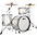 Ludwig NeuSonic 3-Piece Fab Shell Pack With 22" Bass... Ludwig NeuSonic 3-Piece Fab Shell Pack With 22" Bass Drum Silver Silk